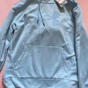 Under Armour woman’s Fleece Light Blue Pullover